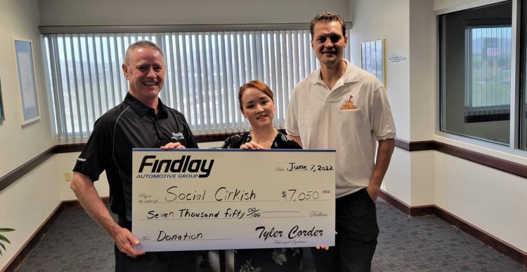 Findlay Automotive leaps to support Social CirKISH