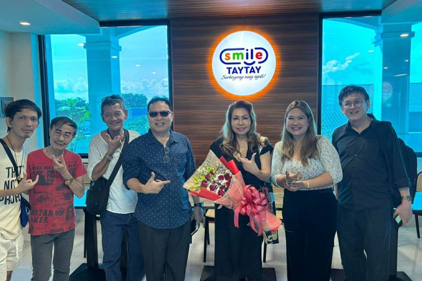 Star-Studded Visit Energizes Taytay: Ms. Fabulous Vegas Founder Joins Industry Icons at Ginoo at Binibining Taytay Screening!