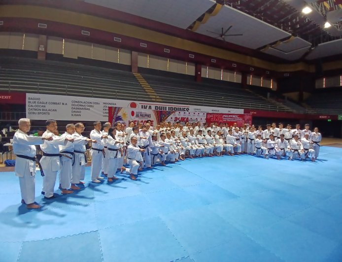 Day 2 Explodes Into Action in Davao as JKA Masters and International Black Belts Take the Floor